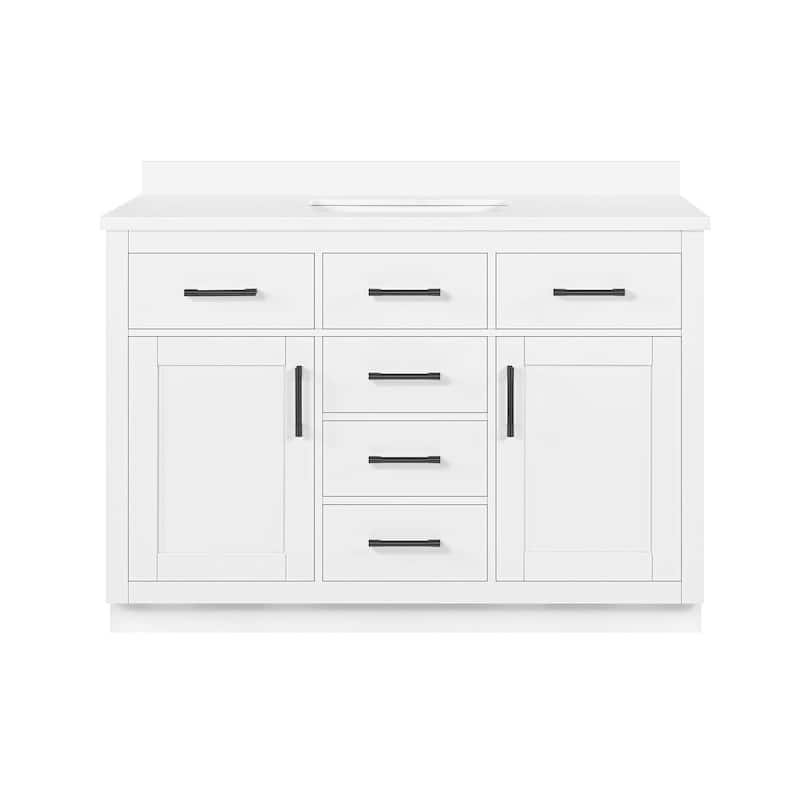 OVE Bailey Bathroom Vanity with Power Bar