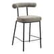 preview thumbnail 6 of 6, Kede Counter Stool Green Tweed