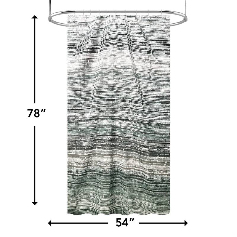 Nomad 100% Polyester Shower Curtain