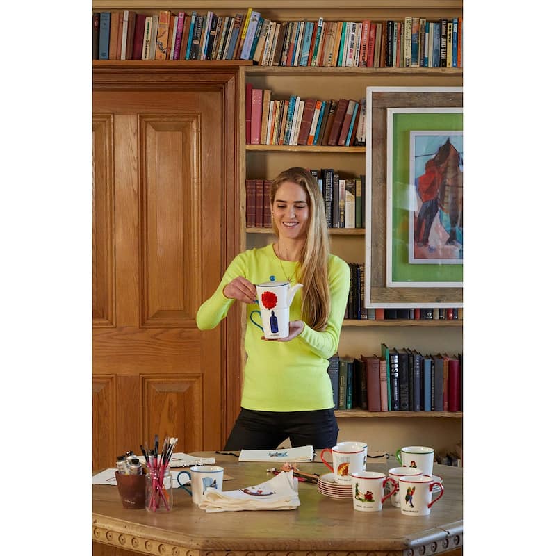 Kit Kemp for Spode Doodles Bee Yourself Mug