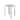 Tresse All-Weather Round Stackable Dining Stool with Wicker-Style Seat for Indoor, Outdoor, Patio, and Kitchen - Fully Assembled