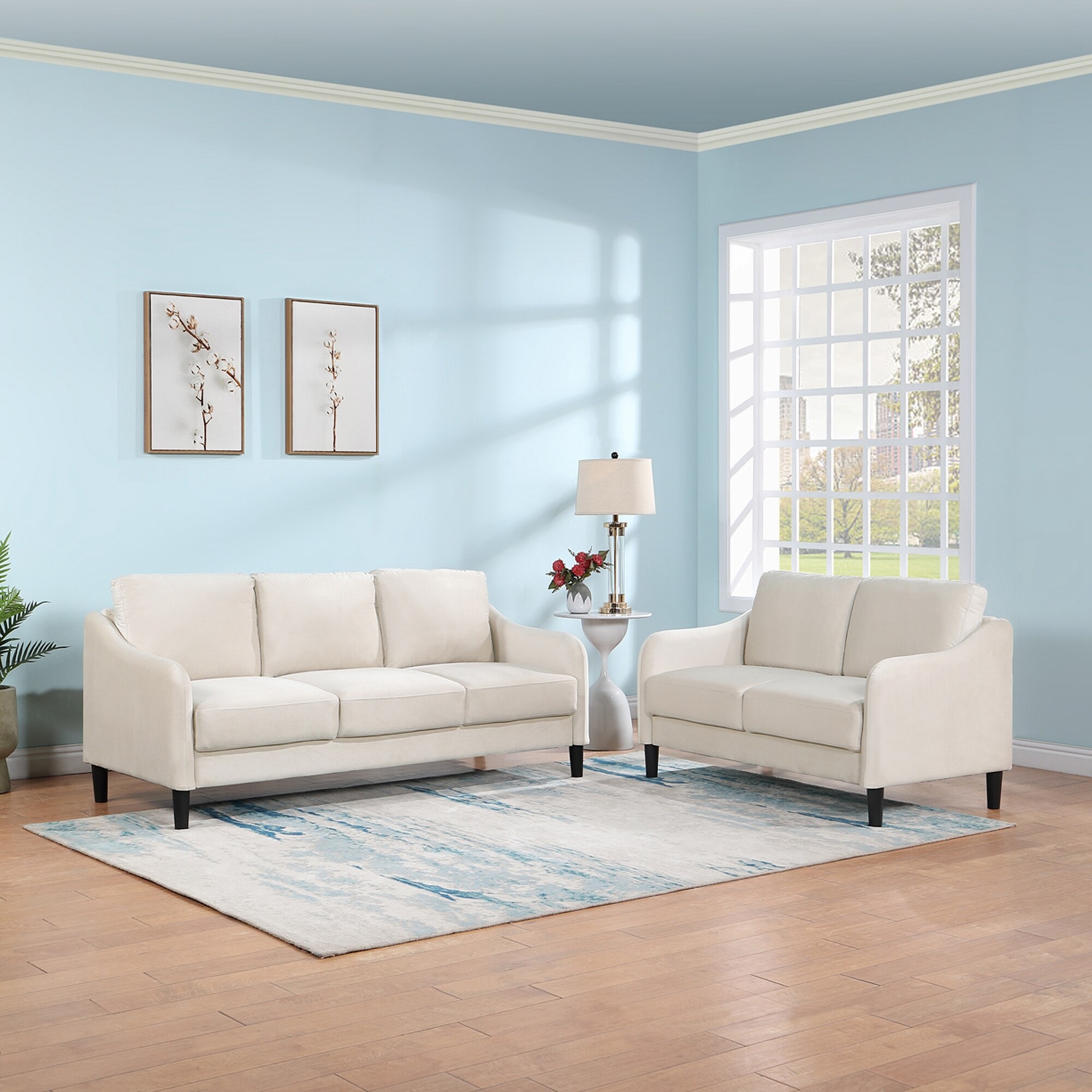 Loveseat Sofa Small Couch for Small Space