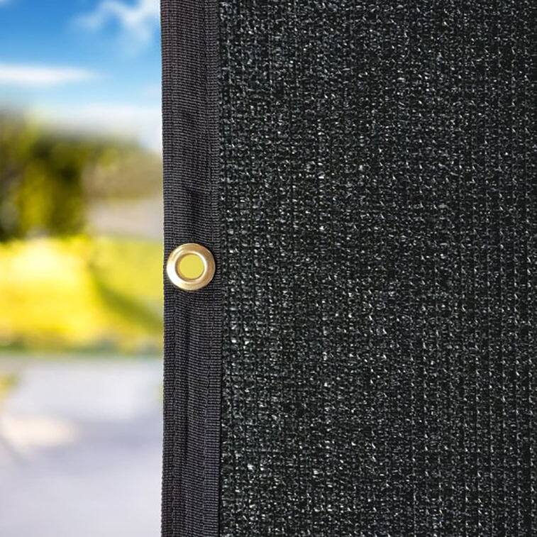 Origin RV Awning Privacy Side Sunblock Shade Drop , Black