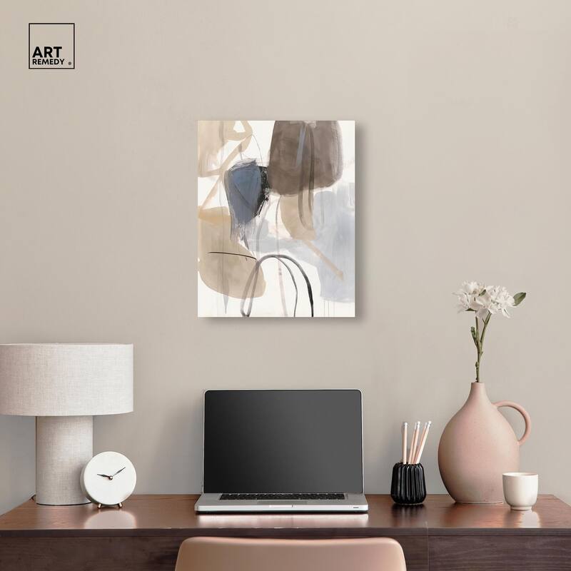 Freeform Movement I Canvas by Art Remedy, Gallery Wrapped