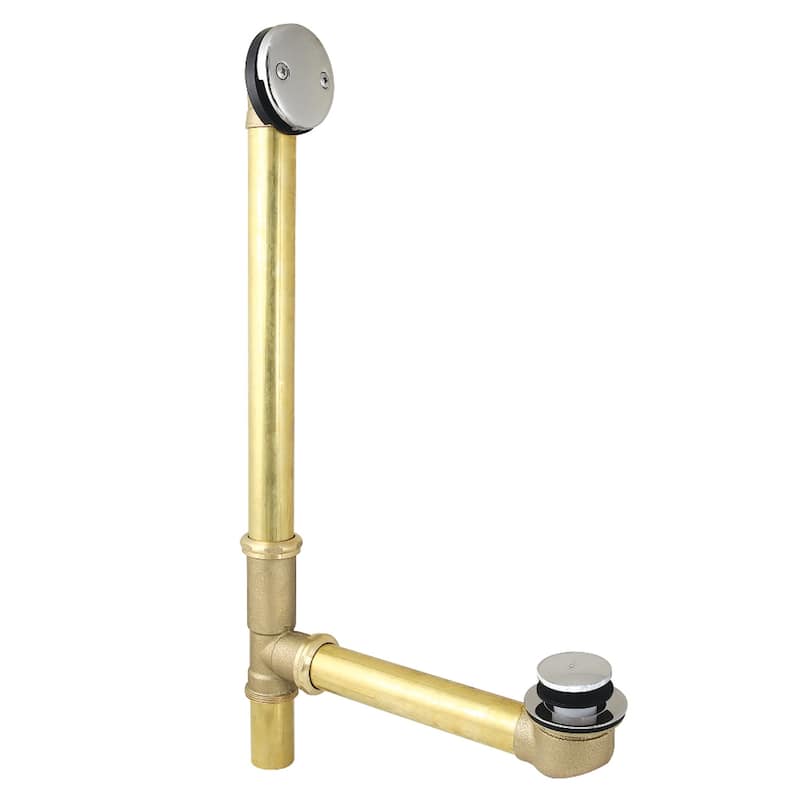 Made To Match Tip-Toe Tub Waste and Overflow, 20 Gauge