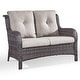 preview thumbnail 11 of 58, Gymojoy Outdoor High-back Wicker Loveseat Sofa For Home Garden