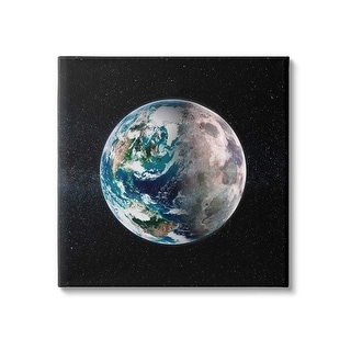 Stupell Earth in Galaxy Canvas Wall Art Design by Grace Popp