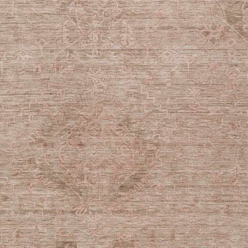 HomeRoots Floral Traditional Rectangle Outdoor Rug