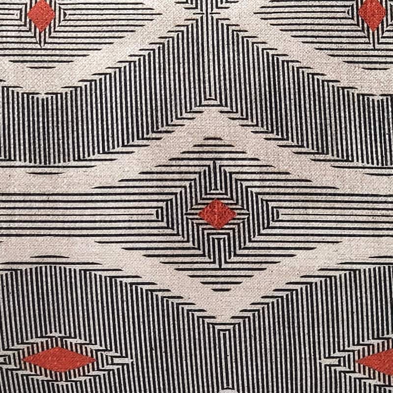 Desmond Red Diamond 12x20 Throw Pillow