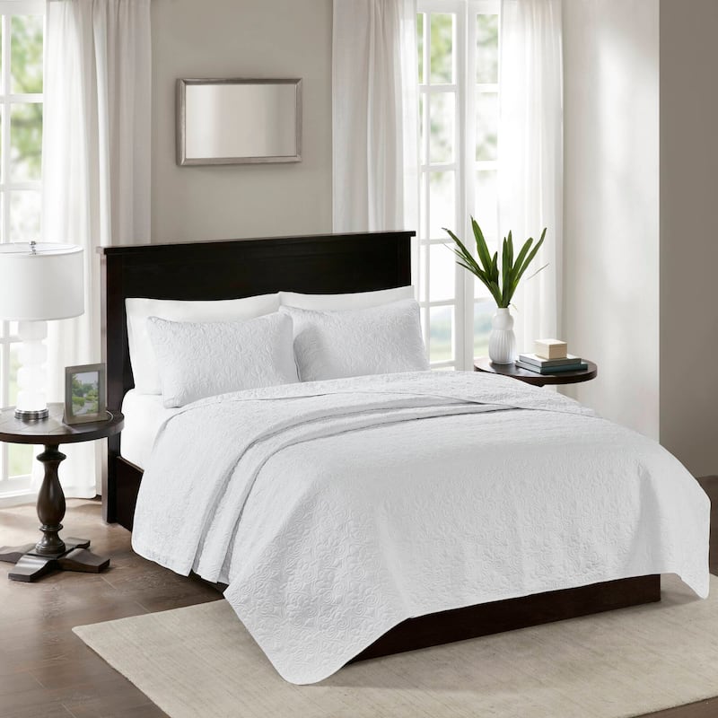 Madison Park Mansfield Reversible Quilt Set