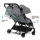 preview thumbnail 4 of 26, Mompush Lithe Double Stroller, Lightweight Side by Side Stroller for Newborn and Toddler, Easy Fold, Spacious Seats with Recline
