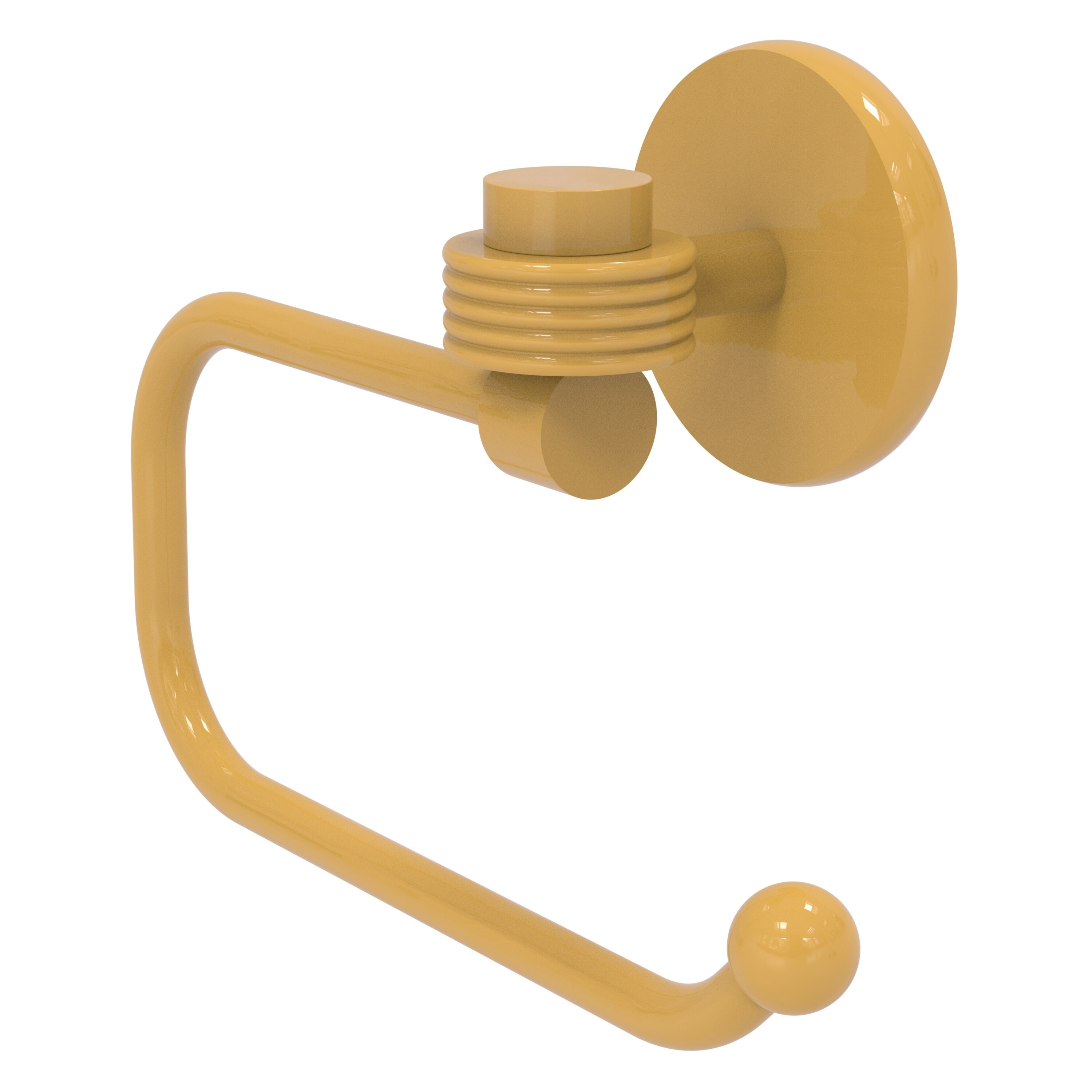 Allied Brass Satellite Orbit One Collection Euro Style Toilet Tissue Holder with Grooved Accents
