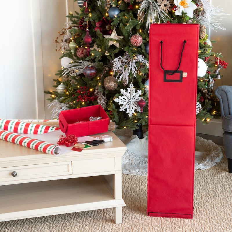 Vertical Wrapping Paper Storage Container