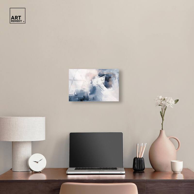 Blue Rapture II Acrylic by Art Remedy, Ready to Hang