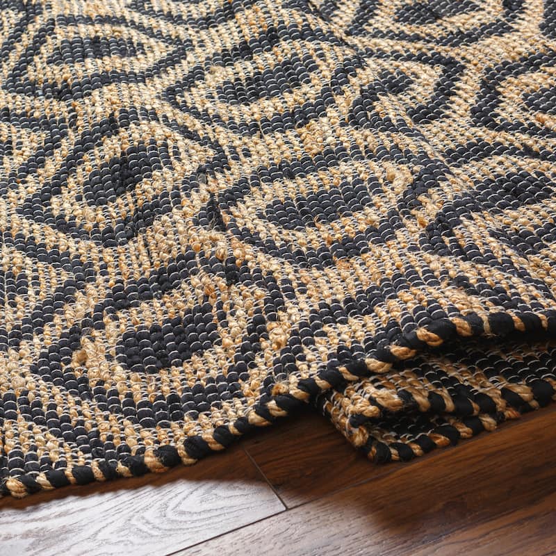 Livabliss Jean Recycled Cotton & Jute Casual Area Rug