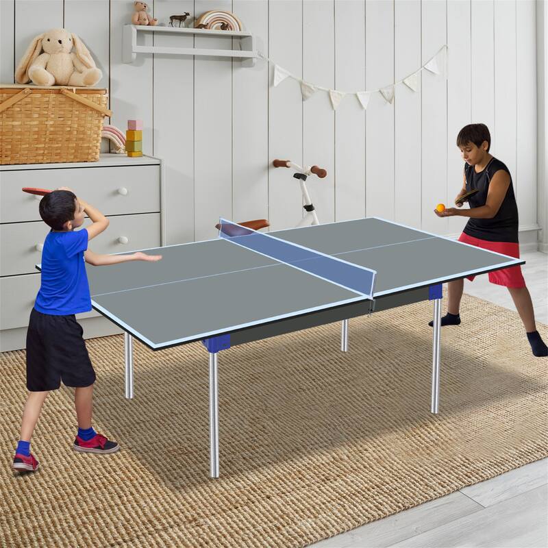 6*3ft Mid-Size Ping Pong Conversion Top Foldable,Table Tennis Table Top