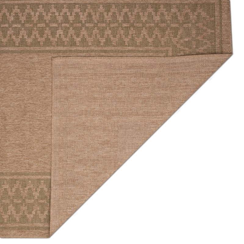 Liora Manne Sahara Diamond Border Indoor/Outdoor Rug