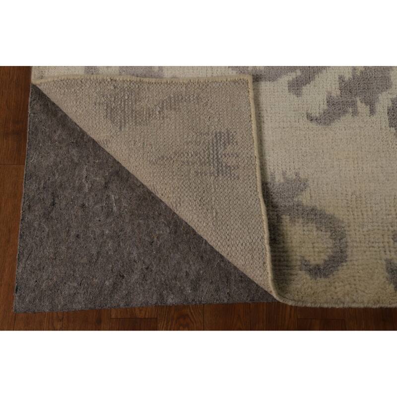 All-Over Abstract Moroccan Oriental Area Rug Handmade Wool Carpet - 5'1" x 7'10"