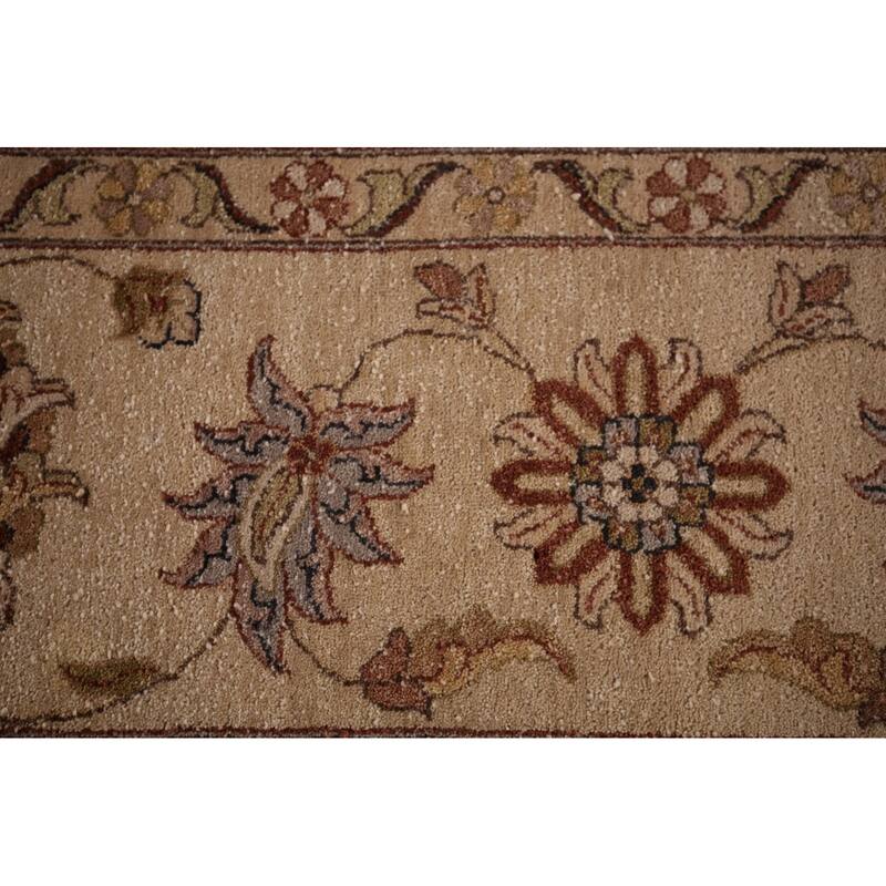 All-Over Floral Peshawar Oriental Large Area Rug Handmade Wool Carpet - 11'8" X 15'0"