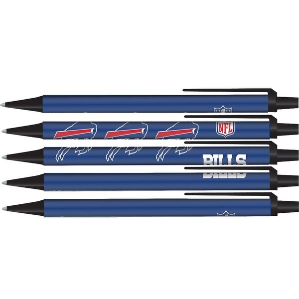 Buffalo Bills Pens Click Style 5 Pack