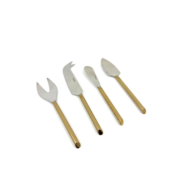 Vibhsa Luxe Collection Golden Cheese knives Set of 4