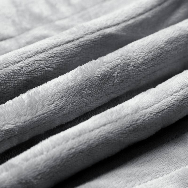 Flannel Electric Heated Blanket With Controller