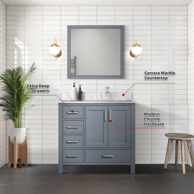 Jacques Right Offset Bath Vanity