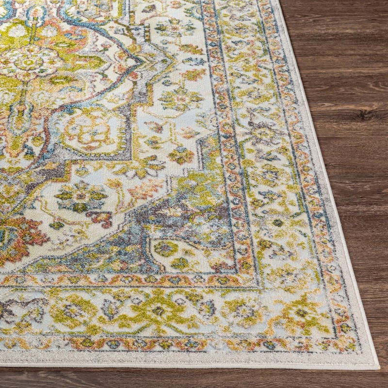 Livabliss Morey Persian Medallion Area Rug