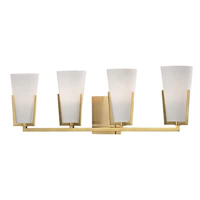Hudson Valley Lighting Upton 4 Light 27" Wide Bathroom Vanity Light