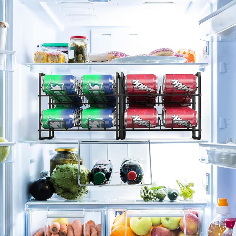 Soda Can Organizer for Pantry