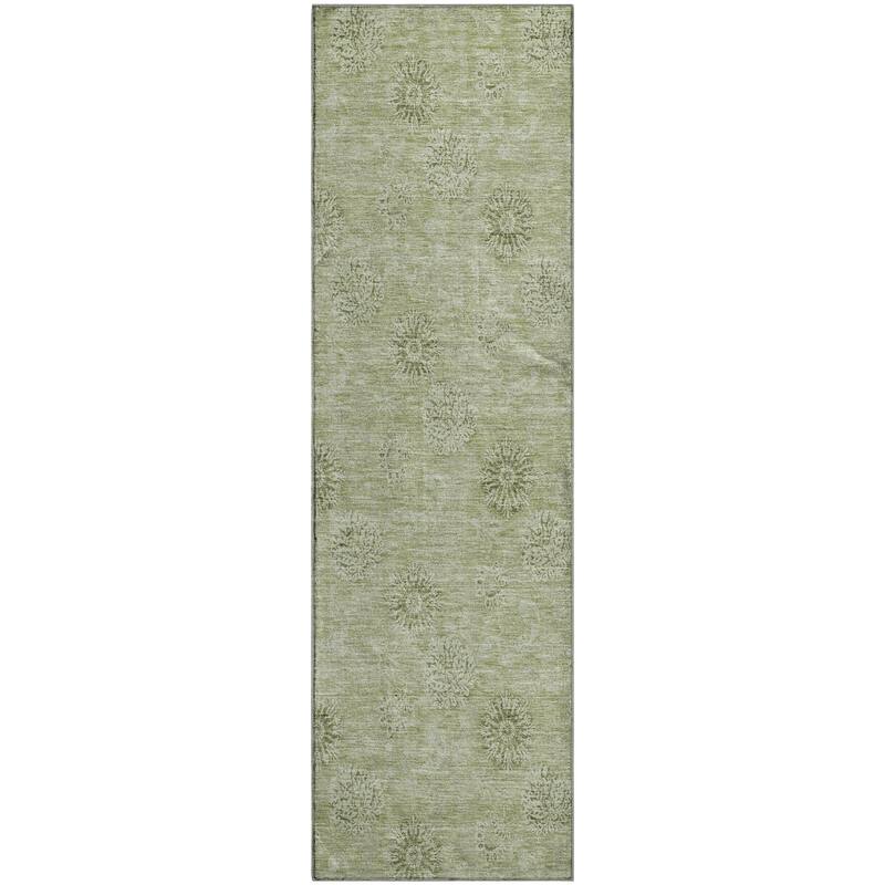 Premium Washable Super Soft Floral Imprints Mayfield Rug