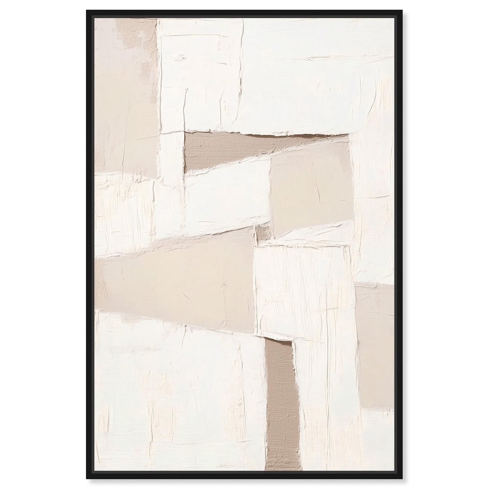 Plastered Planes I Canvas by Art Remedy