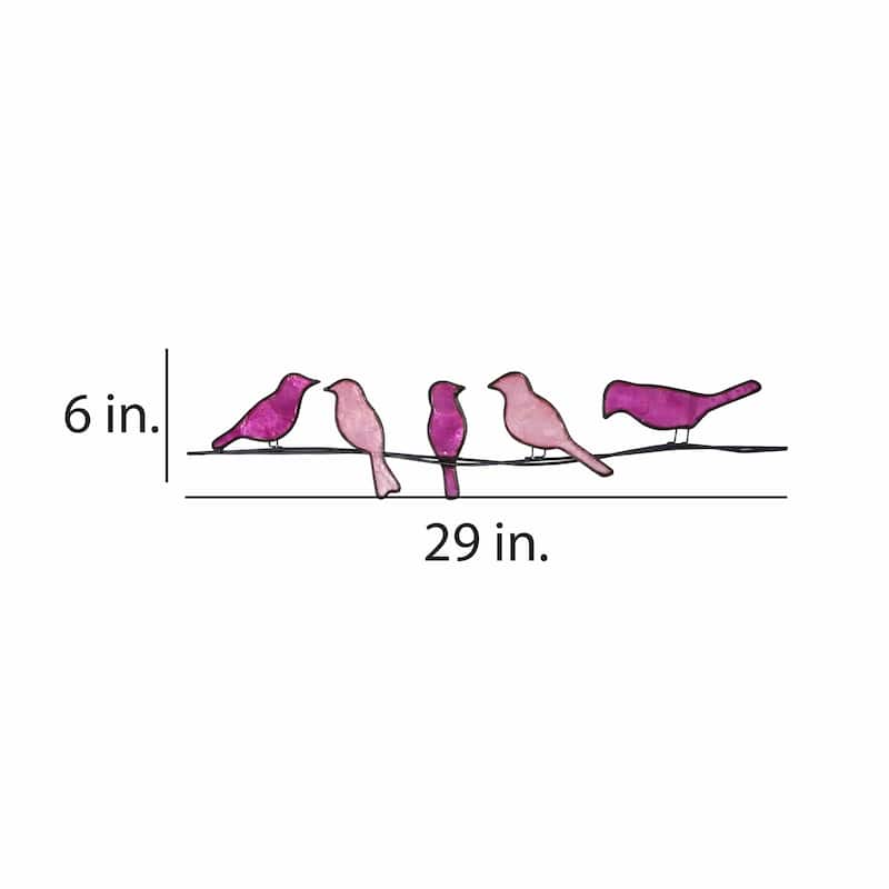 Birds On A Wire - 1 x 28.5 x 6