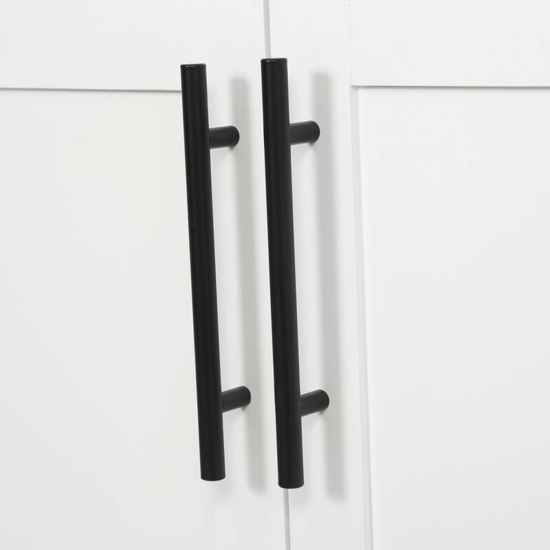 59.3" Double Sink Bathroom Vanity with SMC Top, MDF Cabinet with Solid Wood Frame & Soft-Close Doors