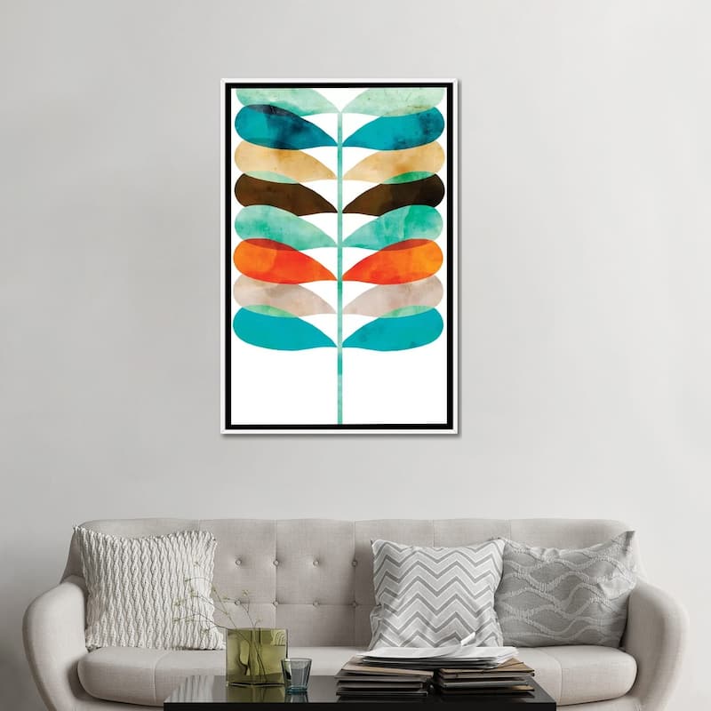 iCanvas "Mod Fern" by Aimee Wilson Framed Canvas Print
