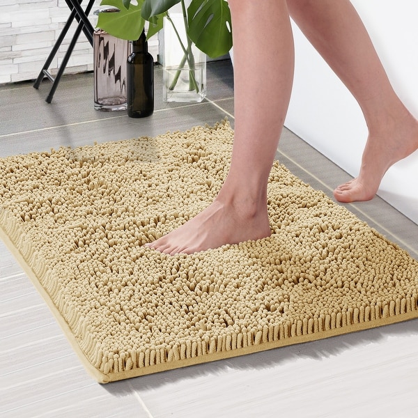 Deconovo Chenille Bath Rugs Thick Plush Microfiber Non Slip Washable Bathroom Mats On Sale Bed Bath Beyond 37955800
