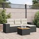 Option Black and cream 5 Piece Set
