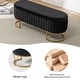 preview thumbnail 12 of 120, Velvet Storage Bench for Bedroom
