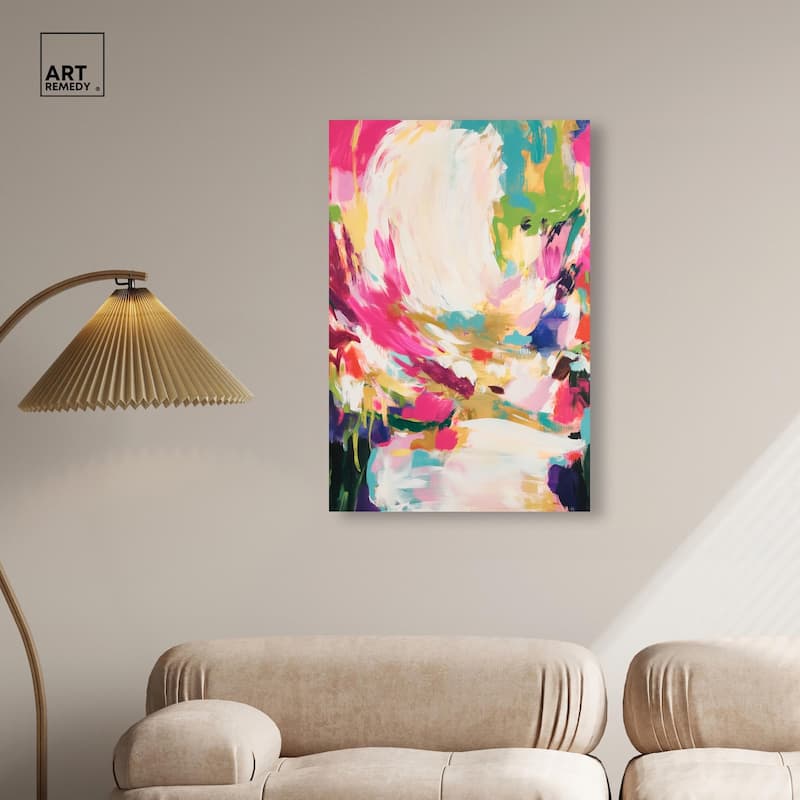 Deep Bloom II Canvas by Art Remedy, Gallery Wrapped