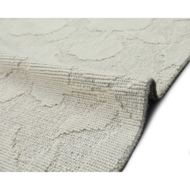 Terra by Obeetee Savanna Myra Ivory Rug
