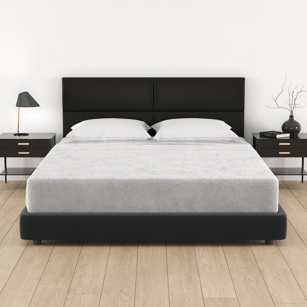 Jaxx Panelist Modern Padded Headboard in Premium Vegan Leather - Set of 4 Panels