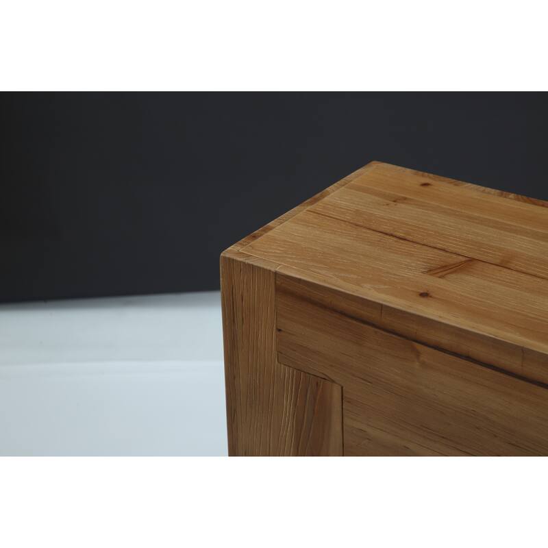 62.99-Inch Solid Wood Console Table for Living Room