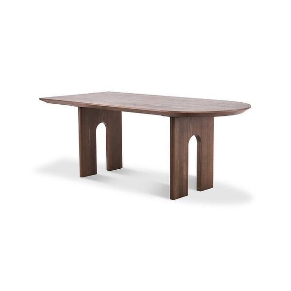 Mid-Century Walnut Dining Table - Bed Bath & Beyond - 39720515