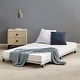 preview thumbnail 39 of 42, VECELO Metal Twin Size Daybed with Antique Graceful Lines, Daybed with Trundle, Black&White