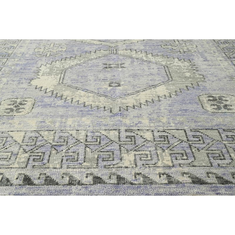 Hand Knotted Turkish Oushak GrayWool Traditional Oriental Area Rug