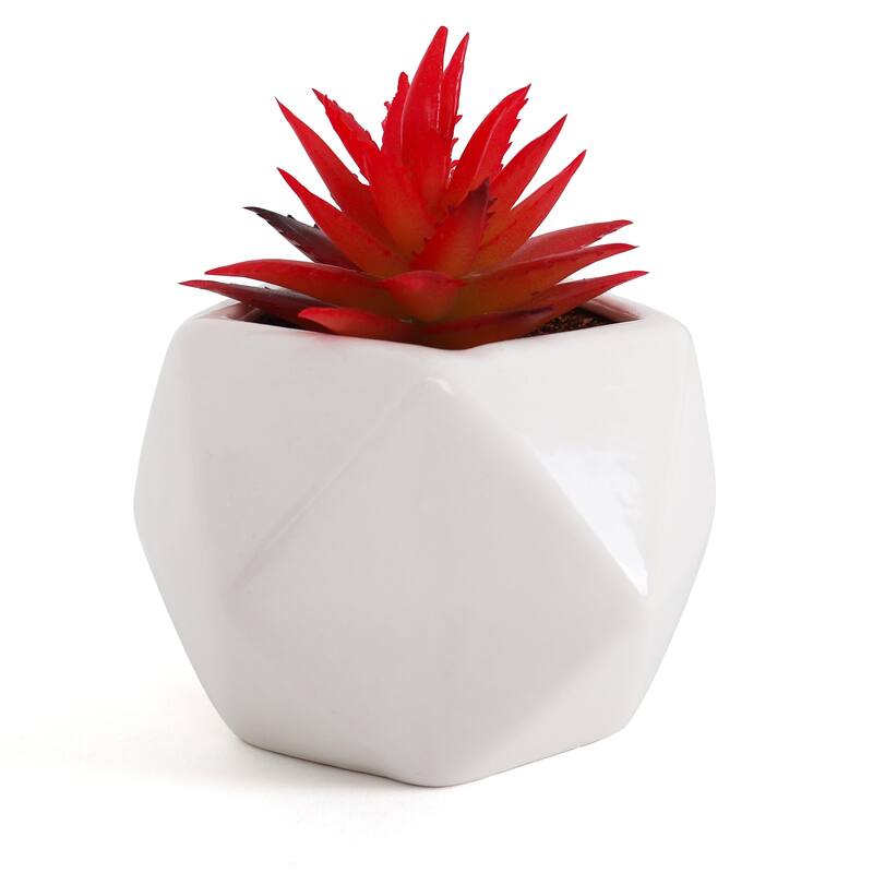 Artificial Succulent - 1 pack - Red Crassula