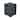 Elementi Plus Square Propane Tank Cover Hideaway Storage Box with Removable Top - Dark Grey, 15.7 x 15.7 Inches