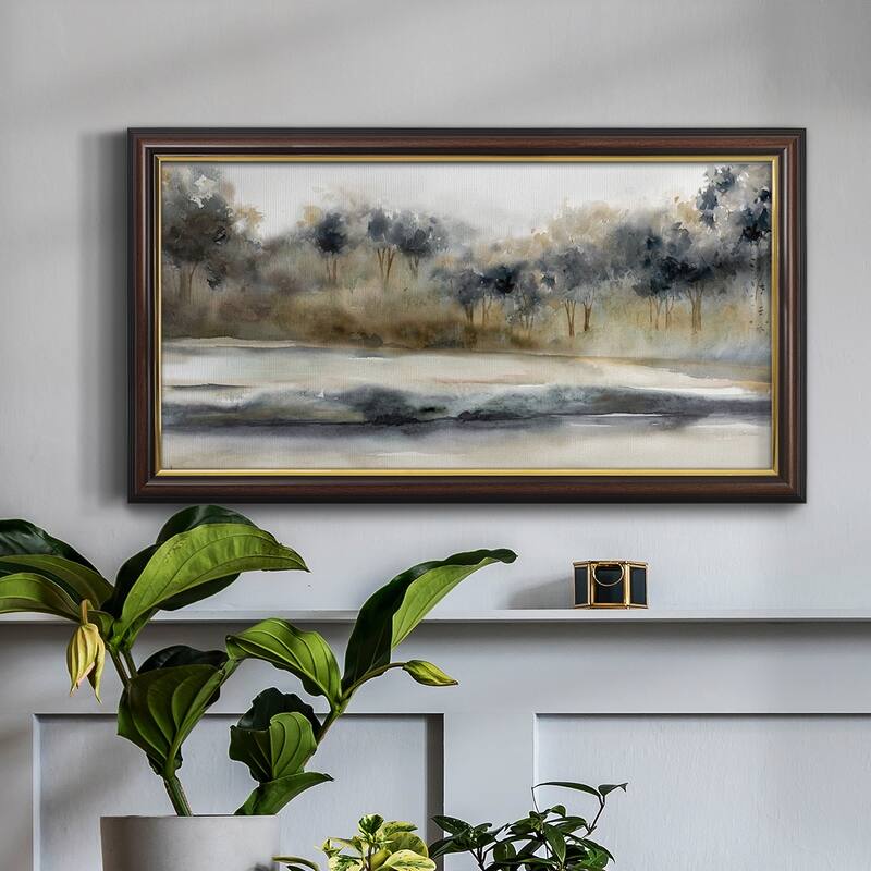 Silent River Premium Framed Canvas- Ready to Hang