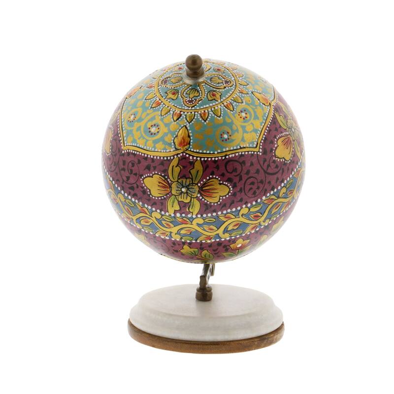 Multi Resin Traditional Globe 7 x 5 x 5
