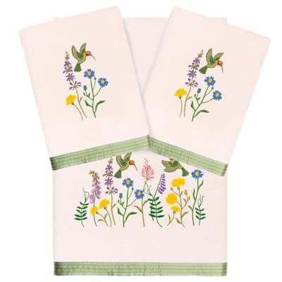 Authentic Hotel and Spa Turkish Cotton Hada 3 PC Towel Set